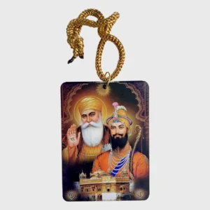 Guru Nanak & Guru Gobind Car Hanging