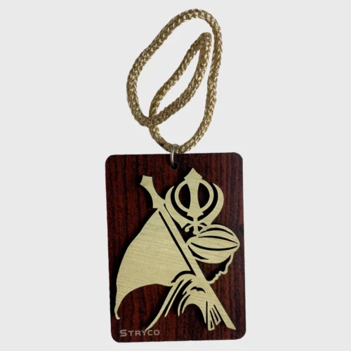 Khanda car hanging