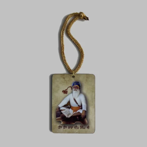 baba deep singh ji car hanging