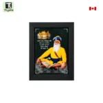 Baba Deep Singh Ji Black Photo Size 8×11