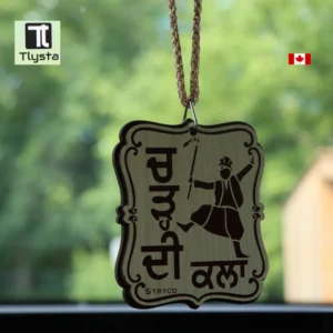 Chardi Kala Car Hanging