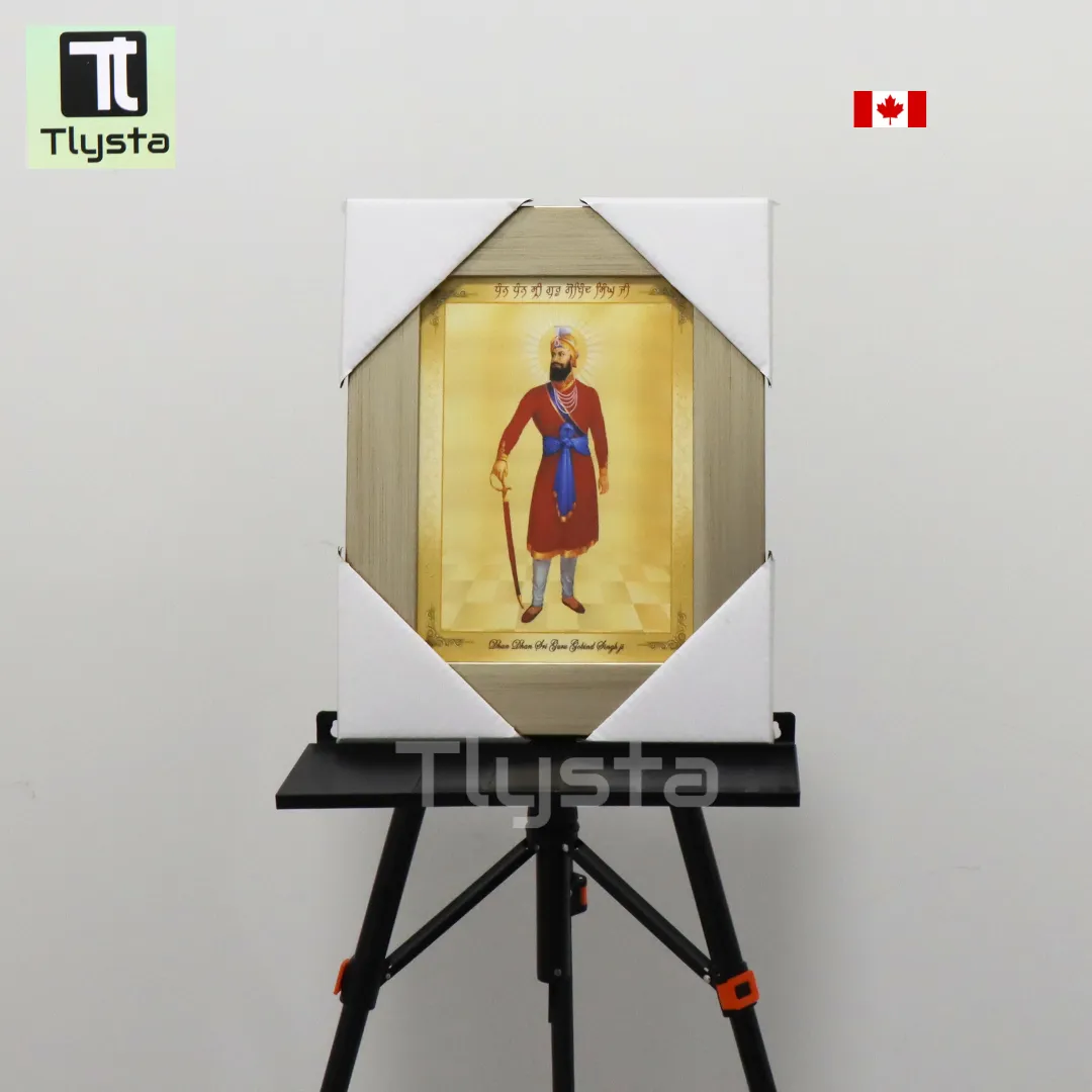 Guru Gobind Singh Ji Standing Photo Size 8x11