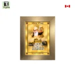 Guru Gobind Singh Ji and Guru Nanak Dev Ji with Golden Temple Photo Size 8x11