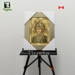 Guru Harkrishan Ji Golden Photo Size 8x11