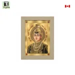 Guru Harkrishan Ji Golden Photo Size 8x11