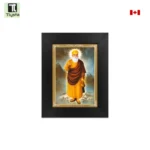 Guru Nanak Dev Ji Standing Brown Photo Size 8x11