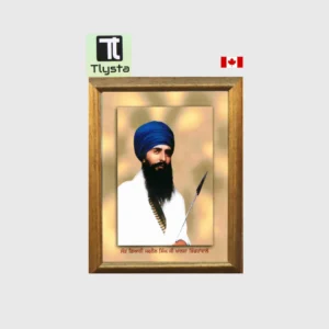 Sant Jarnail Singh Bhindranwale Golden Photo Size 8x11