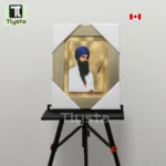 Sant Jarnail Singh Bhindranwale Golden Photo Size 8x11