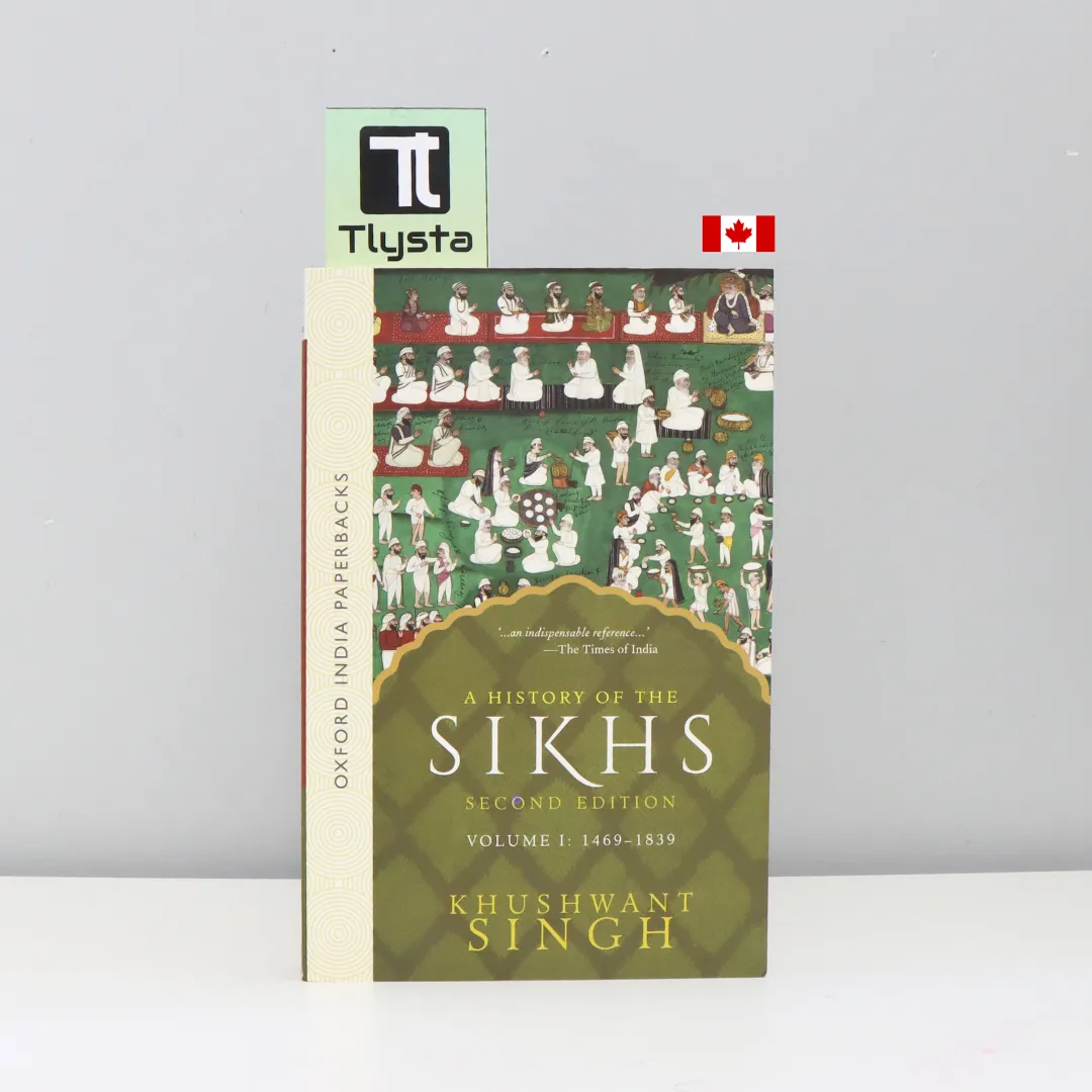Title: A History of the Sikhs, Volume 1: 1469–1838 Author: Khushwant Singh Category: Sikh History, Indian History, Religious Studies Description: “A History of the Sikhs, Volume 1: 1469–1838” by Khushwant Singh is a classic, authoritative account of Sikh history from the birth of Guru Nanak to the rise and consolidation of Maharaja Ranjit Singh’s empire. Meticulously researched and vividly narrated, the book explores the evolution of Sikhism, the lives of the Gurus, the formation of the Khalsa, and the political, social, and cultural developments of the era. Widely regarded as a seminal work, it is essential reading for students, researchers, and anyone interested in Sikh heritage.
