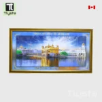Golden Temple Blue Photo Frame Size 40x20