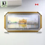Golden Temple Grey Photo Frame Size 40×20