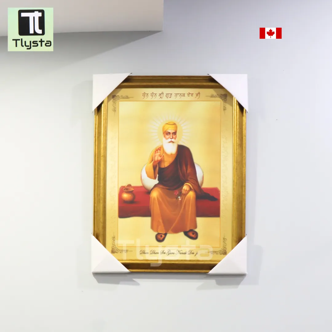 Guru Nanak Dev Ji Sitting Photo Size 17x24