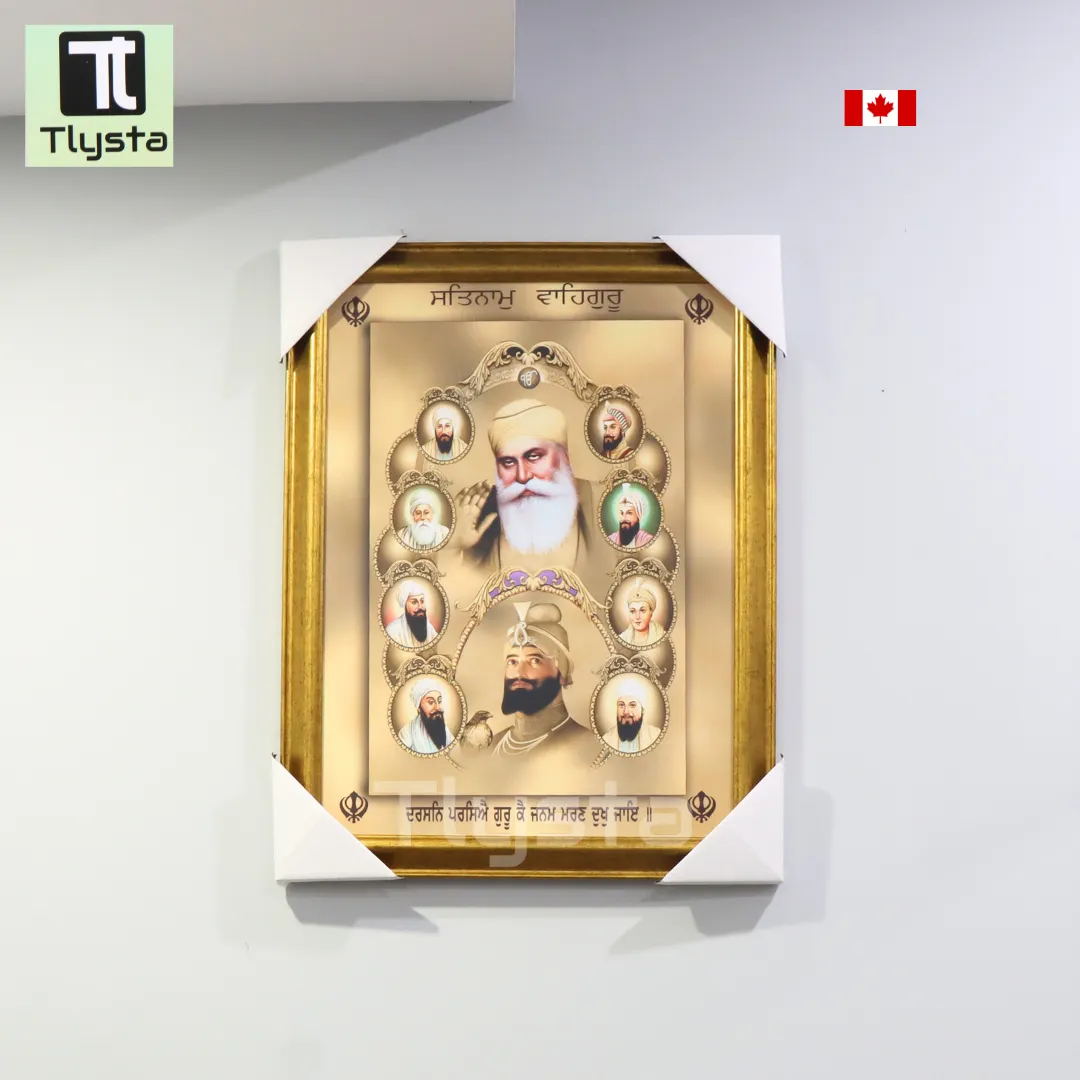Ten Gurus Photo Size 17x24
