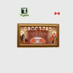 Ten Gurus With Guru Granth Sahib Ji Photo Frame Size 20x10