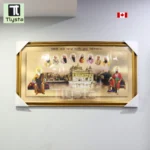 Ten Gurus with Golden Temple in 1833 Photo Frame Size 40×20
