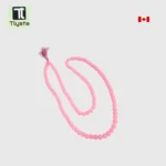 108 Beads Marble Simran Mala for Meditation Pink
