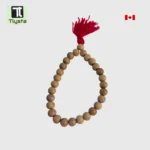 Kada Style Elastic Chandan Simran Mala for Meditation Large Beads
