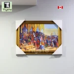 Maharaja Ranjit Singh Darbar Photo Frame Size 14x20