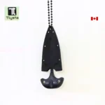 Black Katar Sarbloh Car Hanging