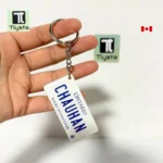 CHAUHAN Surname Keychain