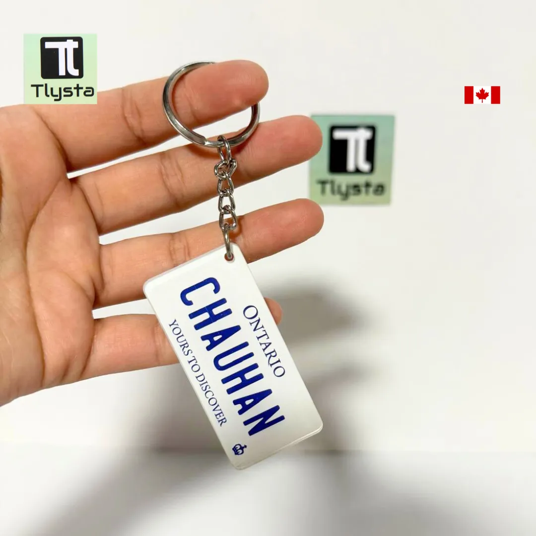 CHAUHAN Surname Keychain
