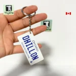 DHILLON Surname Keychain