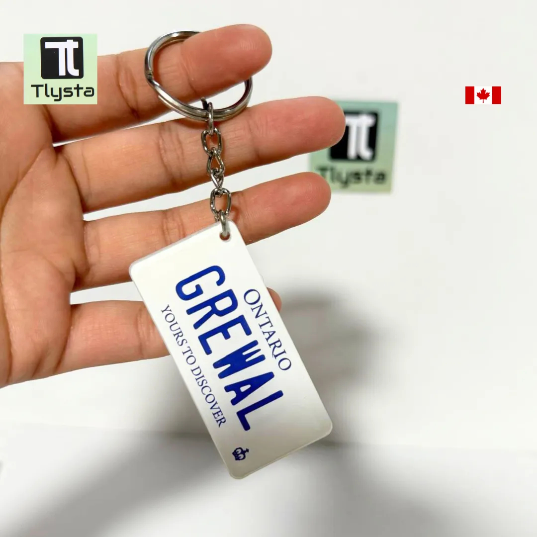 GREWAL Surname Keychain