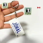 JOHAL Surname Keychain