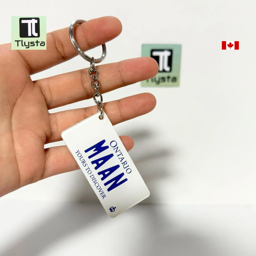 MAAN Surname Keychain