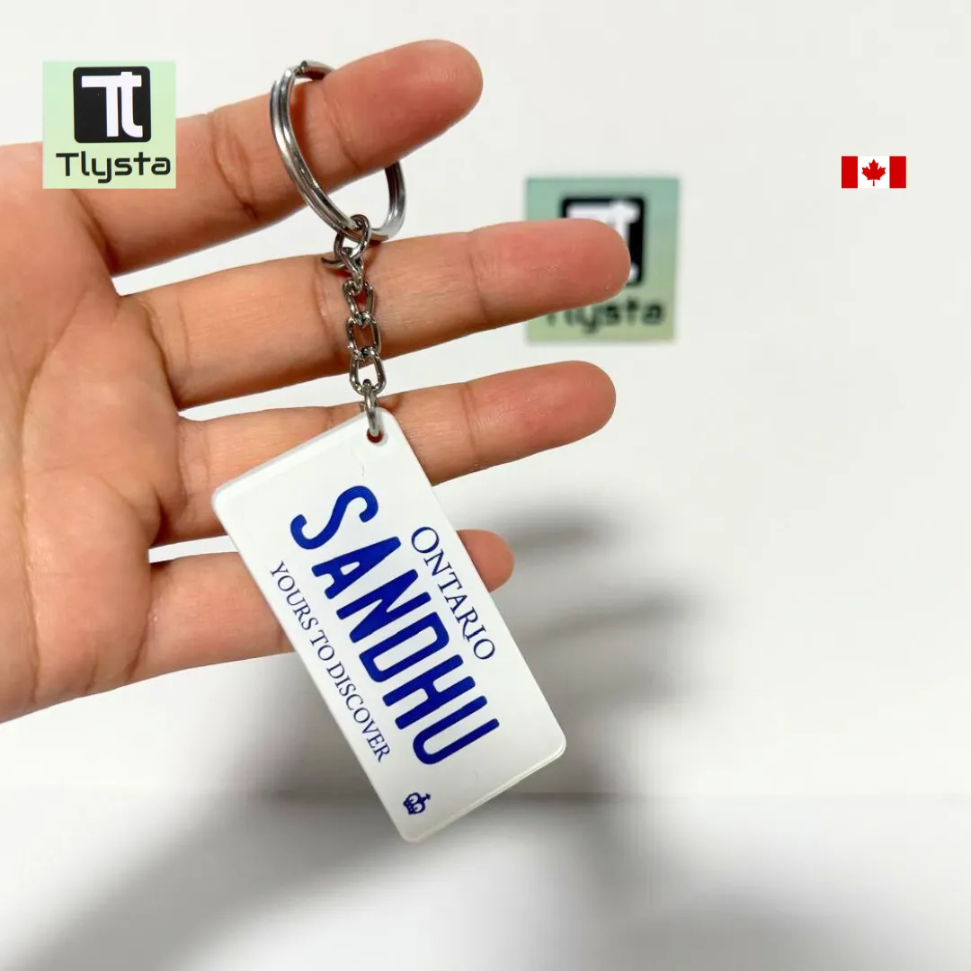 SANDHU Surname Keychain