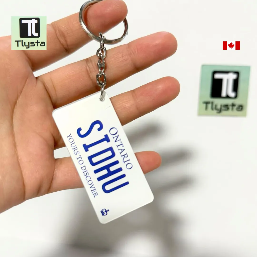 SIDHU Surname Keychain