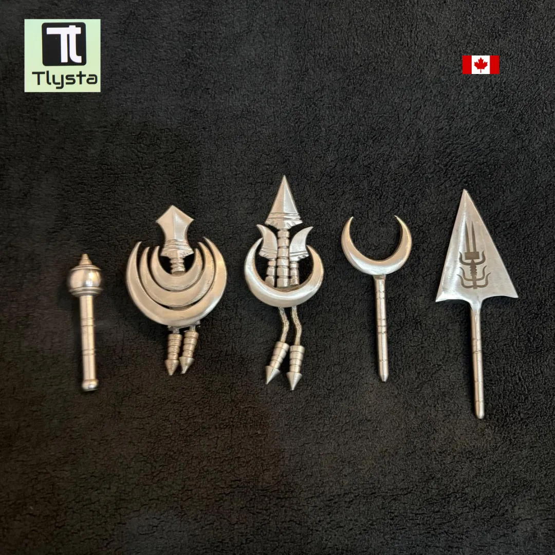 Sarbloh Dumala Shastar Set of 5 Shastars