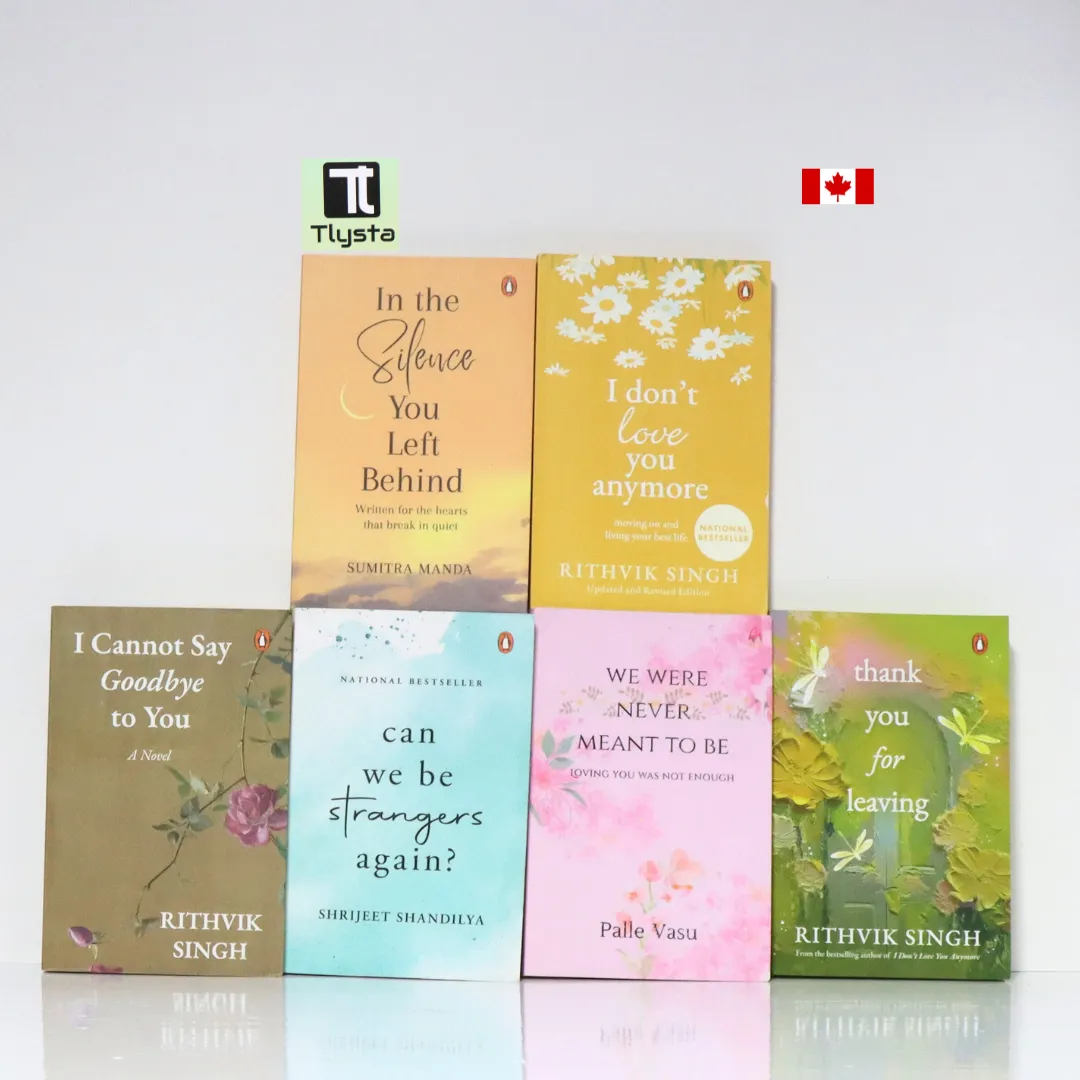 The Heartbreak & Healing Books Set (English Novels & Poetry Books Set)