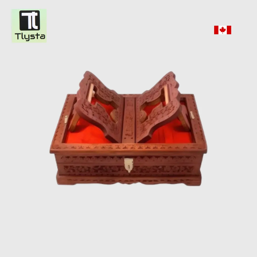 Wooden Holy Book Stand, Gutka Sahib Holder, Sanchi Sahib