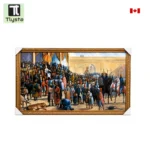 Maharaja Ranjit Singh Darbar Photo Frame (48×24 Inches 4×2 Feet)