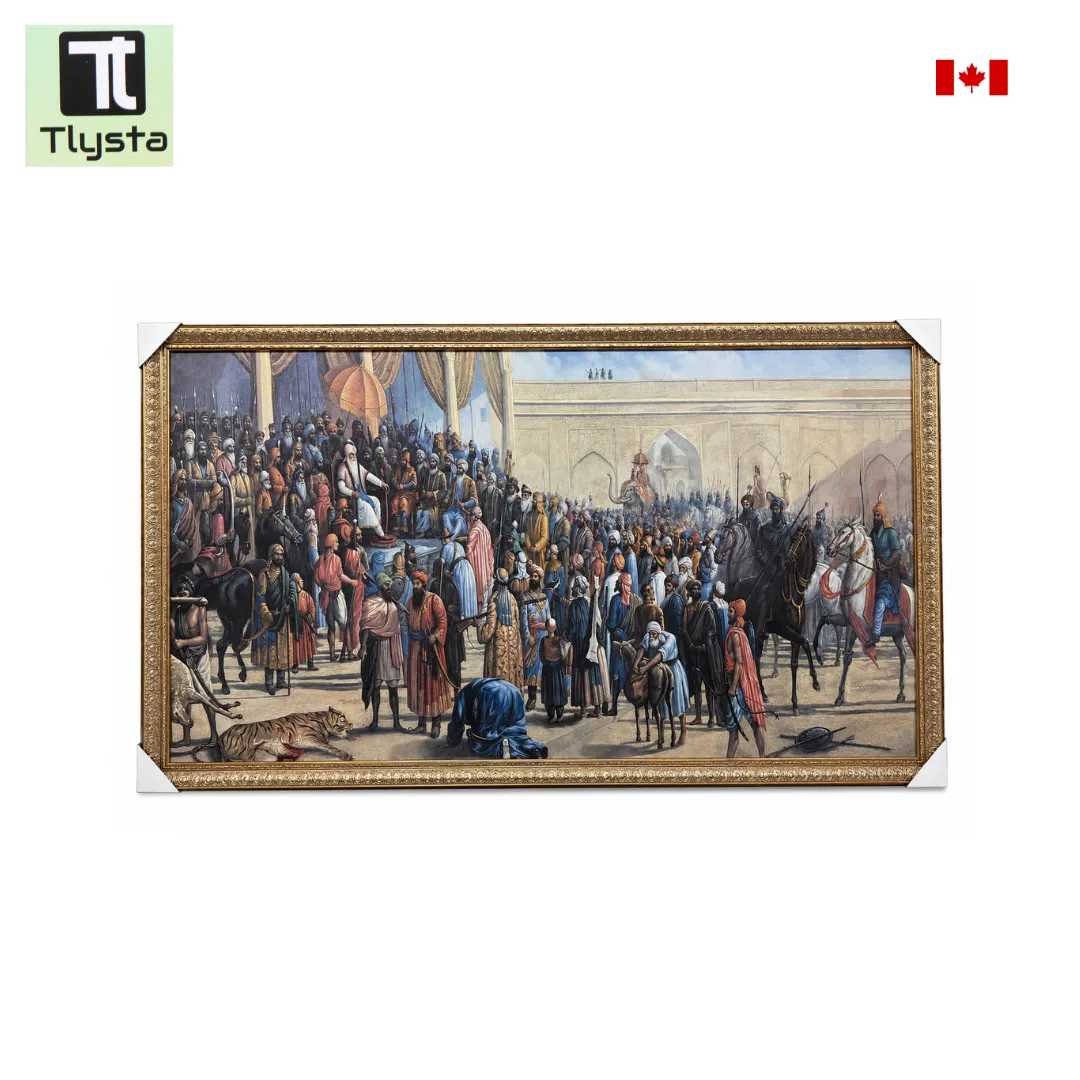 Maharaja Ranjit Singh Darbar Photo Frame (48×24 Inches 4×2 Feet)