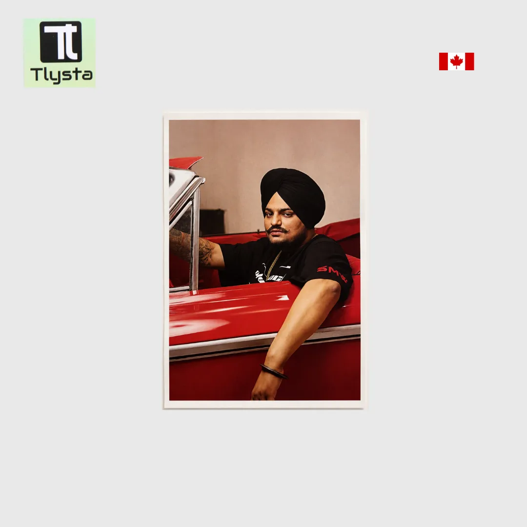 Sidhu Moose Wala Poster Size 13x19 inch