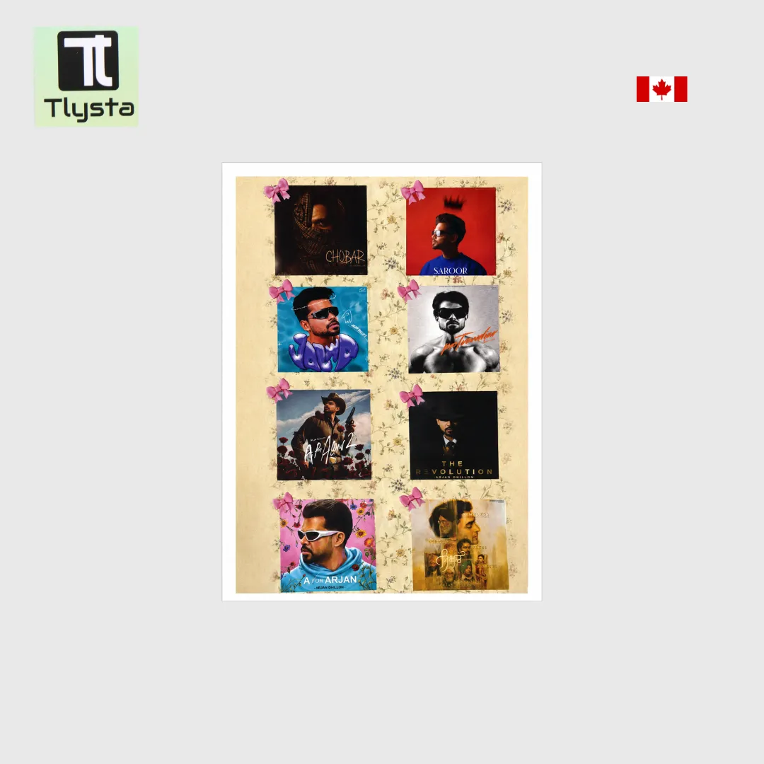 Arjan Dhillon Poster Style 2 Size 8×11 inch