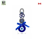 Evil Eye Hanging with Om Symbol Diameter 6 cm
