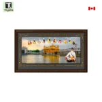 Golden Temple and Ten Gurus Grey Photo - Image 2
