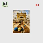 Gurdwara Sri Tarn Taran Sahib Poster Size 8x11 inch