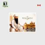 Guru Angad Dev Ji Sticky Board Size 8x11 inch