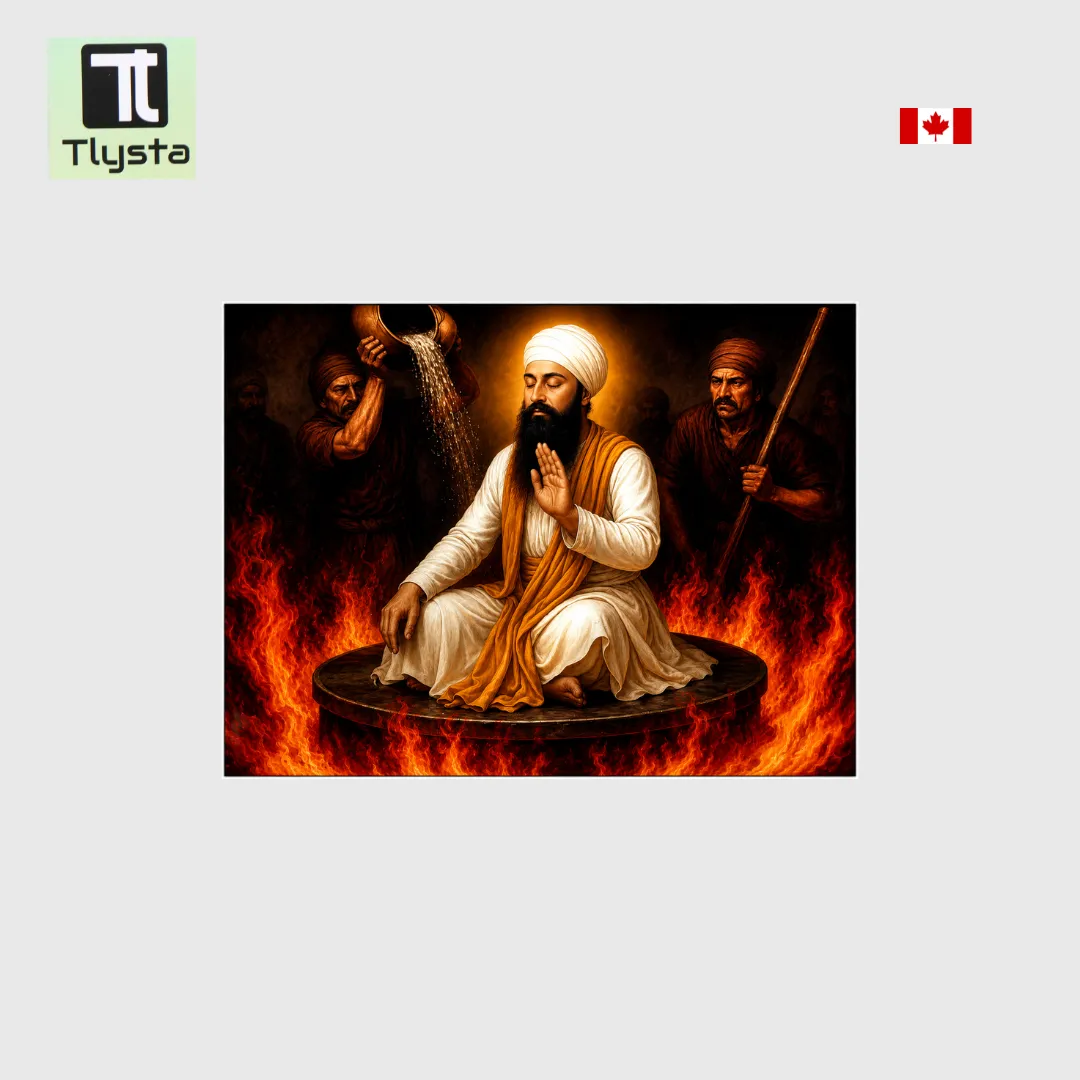 Guru Arjan Dev Ji Sticky Board Size 8x11 inch