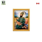 Guru Gobind Singh Ji Green Photo - Image 3