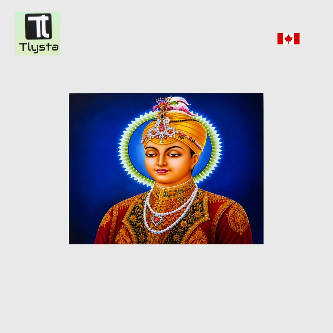 Guru Har Krishan Ji Sticky Board Size 8x11 inch