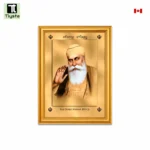 Guru Nanak Dev Ji Golden Photo