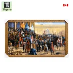 Maharaja Ranjit Singh Darbar Photo Frame (60×36 Inches 5×3 Feet)