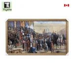 Maharaja Ranjit Singh Darbar Photo Frame (60×36 Inches 5×3 Feet)