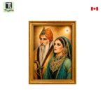 Maharaja Ranjit Singh and Maharani Jindan Photo