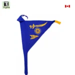Puratan Sikh Raj Flag Color Blue 8 Feet